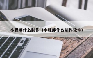 安岳小程序什么制作（小程序什么制作软件）